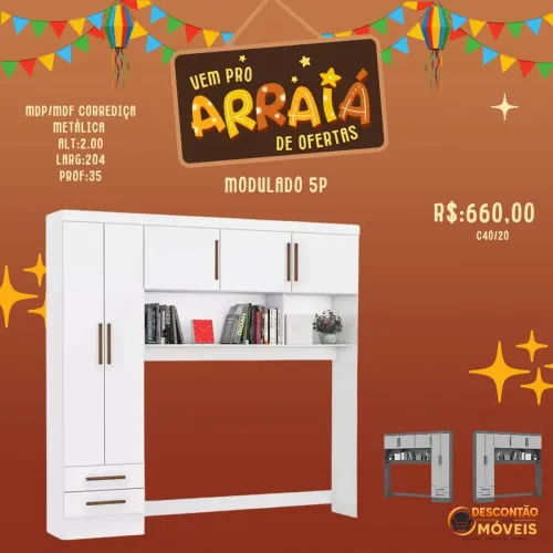 Modulado 5 Portas