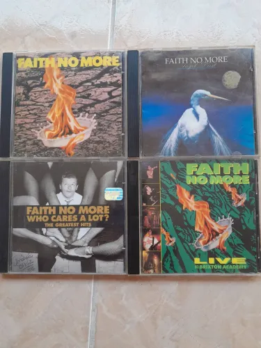4 CDs Faith No More - excelente estado - vendo tb separados