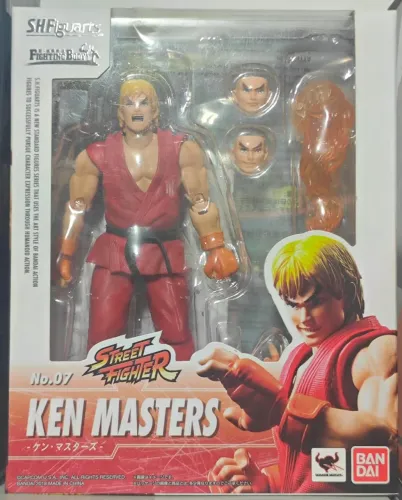 Ken Masters - S.H.Figuarts Bandai - SEMI NOVO<br>
