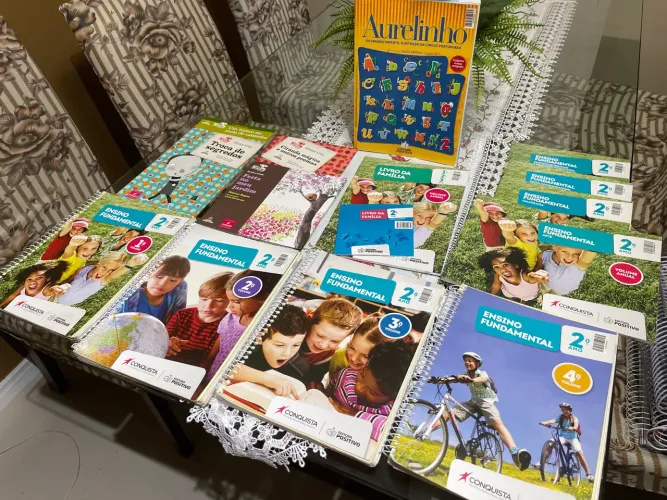 Livros 2 ano - CONQUISTA Ensino Fundamental Editora Positivo 