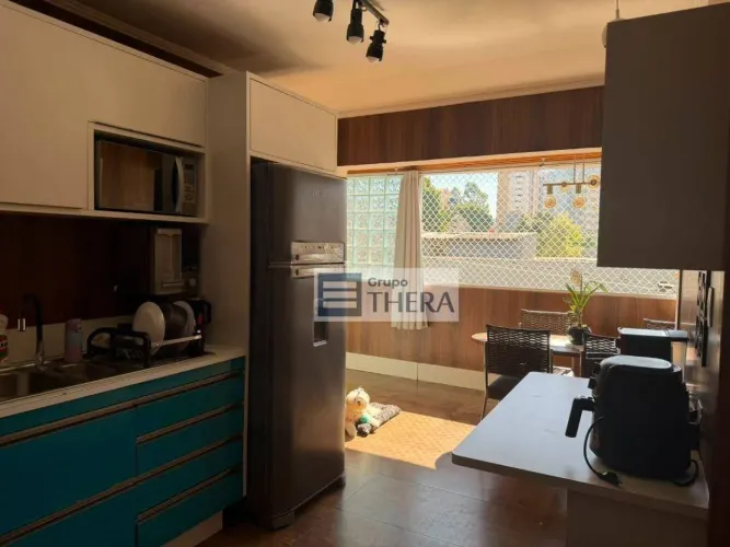 Apartamento com 3 dormitórios para alugar, 70 m² por R$ 2.800,00/mês - Vila Bastos - Santo