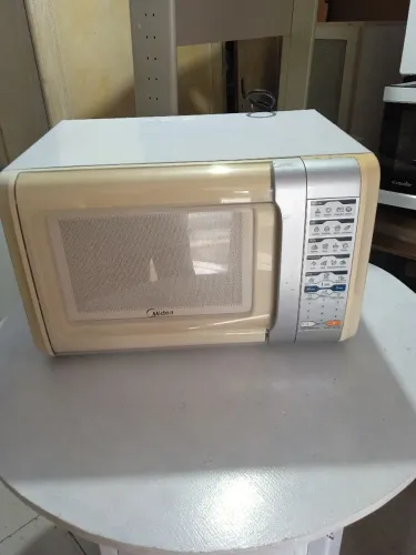 microondas funcionando