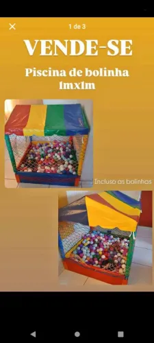 Casinha de bolinhas 