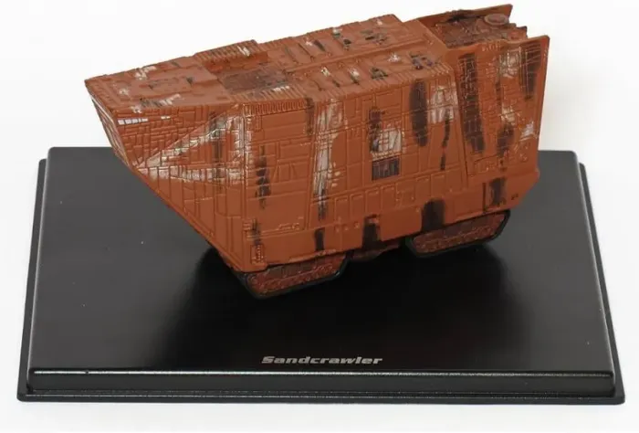 Star Wars Naves planeta deagostini Sand crawler, mais naves no perfil