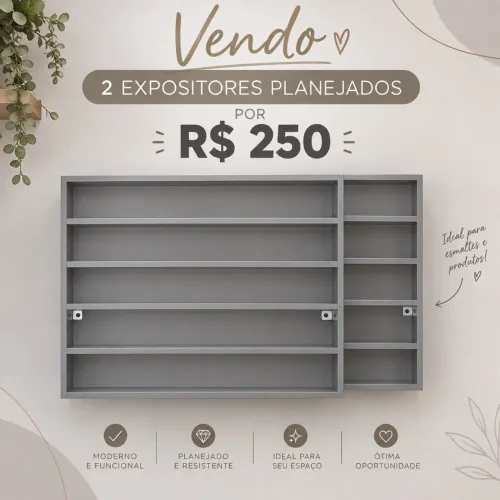 Móvel planejado para esmalteria