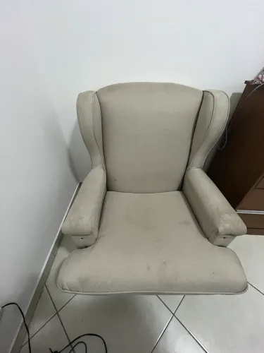 Poltrona do papai bege