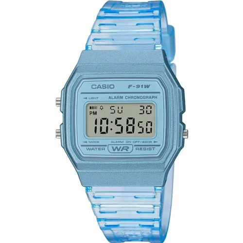 Relógio Casio Feminino Vintage Digital F-91WS-2DF (NOVO)