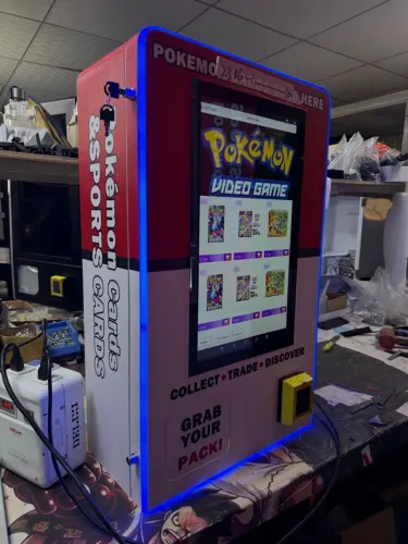 Vending Machine Automática com Tela Touch 21,5?