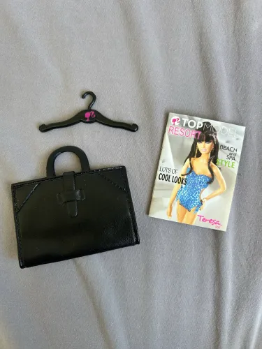 Lote de acessórios Barbie top model 