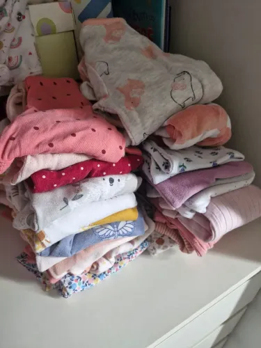 Lotão de roupas Carters bebê menina
