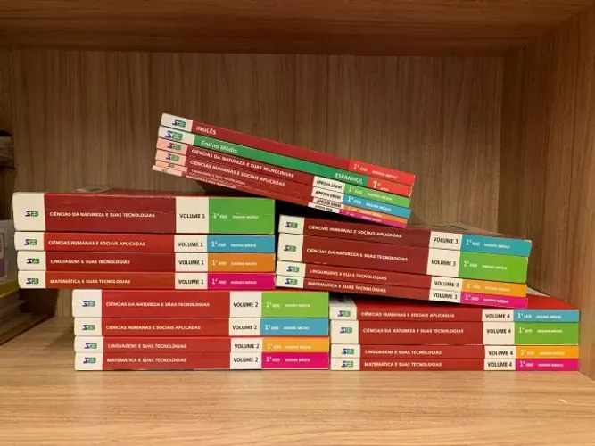 Livros SFB (Sistema Farias Brito) - 1 Ano Ensino Medio
