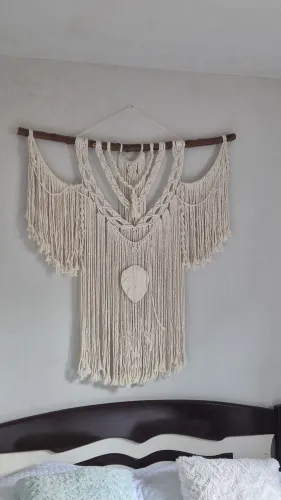 Decoração Macramê 1m x 1,20m