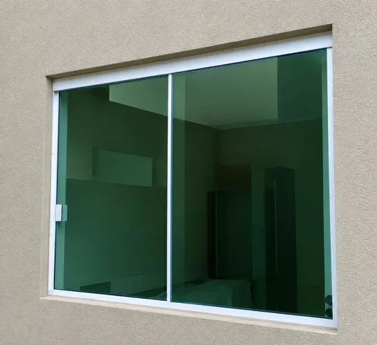 Janela de vidro 
