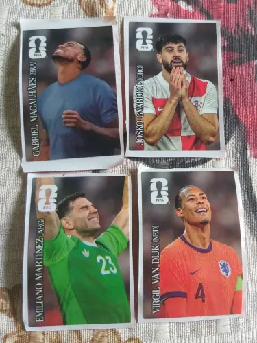 Figurinhas da COPA da Coca-Cola