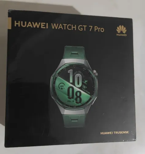 Huawei Watch GT 7 Pro Verde - Lacrado / Novo na Caixa - GPS e ECG