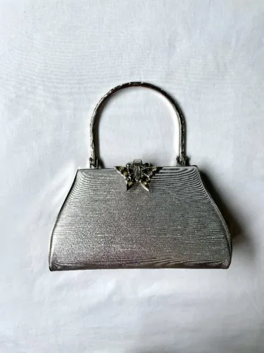 Bolsa Metálica Prata