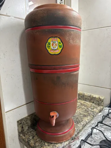 Filtro de barro São João 6 litros