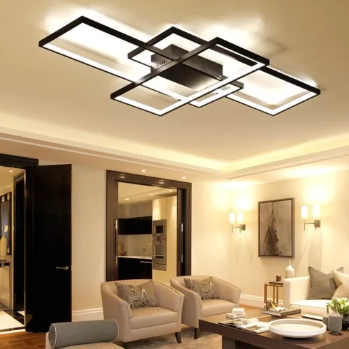 Luminária Led 3 temperaturas de branco 110/220V com dimmer e controle remoto. 