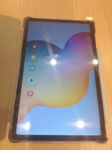 Tablet S6 lite com caneta original e capinha