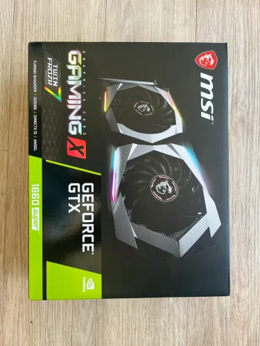 Placa de Vídeo - GTX 1660 Super 6gb MSI