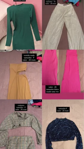 roupas semi novas
