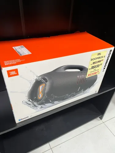 Caixa Alto Falante JBL Boombox 4 Original Nova Lacrada