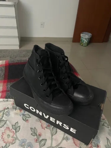 Tênis all star todo preto 