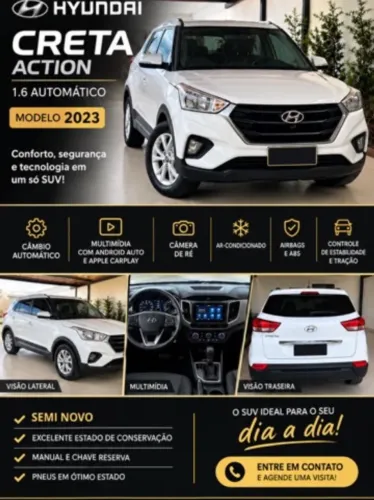 Hyundai Creta Action 1.6 16V Flex AUT 2023