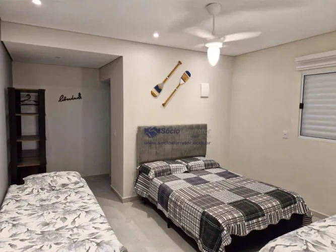 Casa Térrea 80m² Reformada 2 dormitórios com Piscina e Churrasqueira em Bertioga SP