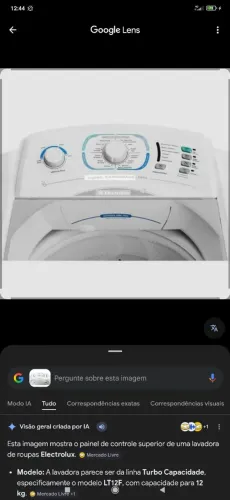 Vende-se máquina de lavar roupa 12 kg Eletrolux, pra ir embora hoje