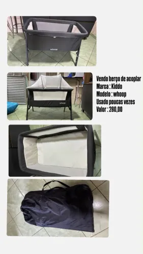 Berço lado a lado kiddo
