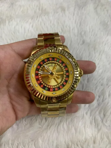 Relógio invicta roleta premium AAA