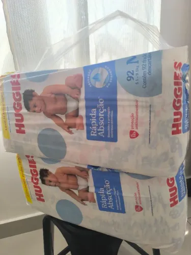 Fralda Huggies Tamanho M