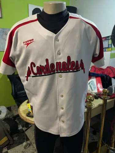 Camisa de baseball Cardenales Topper tam G