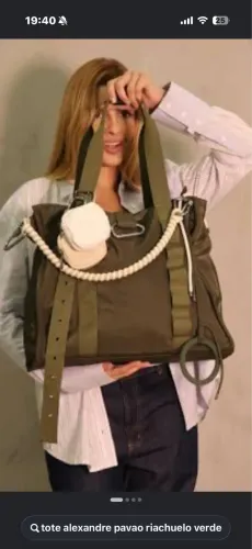 TOTE VERDE ALEXANDRE PAVAO RIACHUELO 