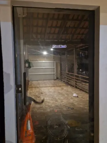 Porta de vidro de correr 