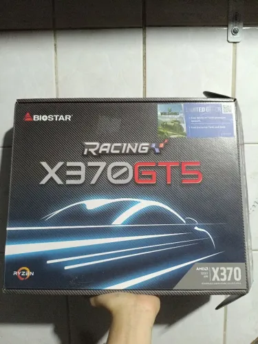 PLACA MÃE BIOSTAR X370GT5 - Ryzen - 6meses de garantia