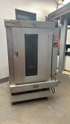Forno a gás turbo PRGOAS / 8 esteiras - seminovo / reformado, tudo funcionando.