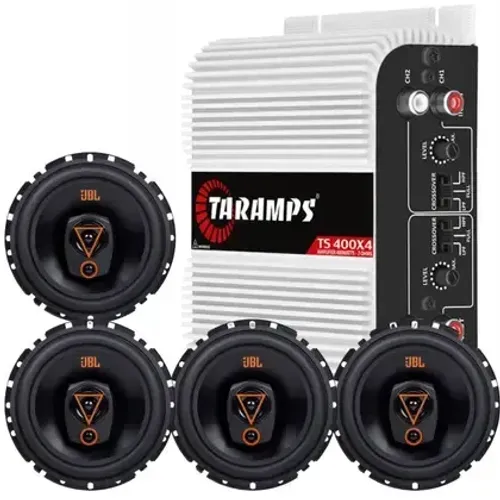 Kit Som JBL 6" + Modulo TS400x4