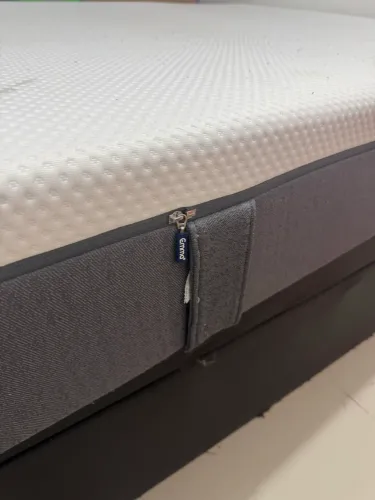 Cama box baú com colchão emma casal