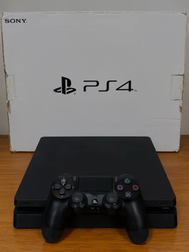 ? PS4 Slim Desbloqueado + 20 Jogos Instalados! ?