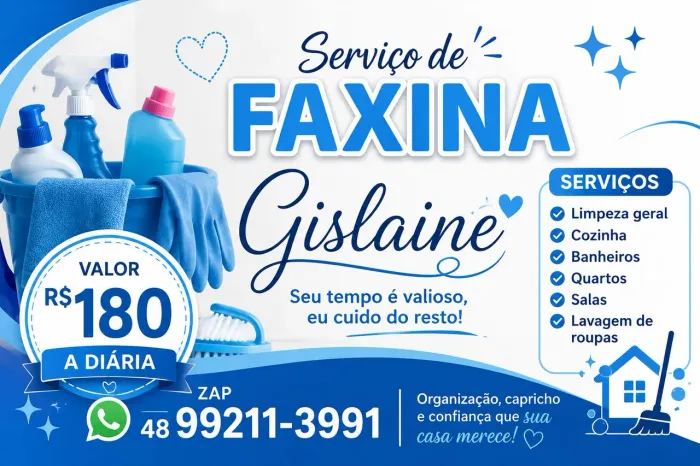 Faxina residencial