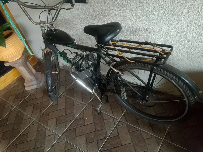 Bicicleta motorizada completa