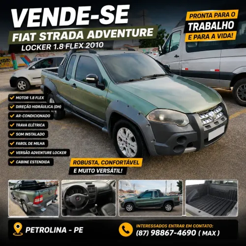 Fiat Strada Adventure 1.8/ 1.8 Locker Flex CE 2010