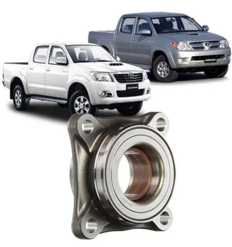 Cubo Roda Dianteiro E Rolamento Toyota Hilux De 2005 À 2015