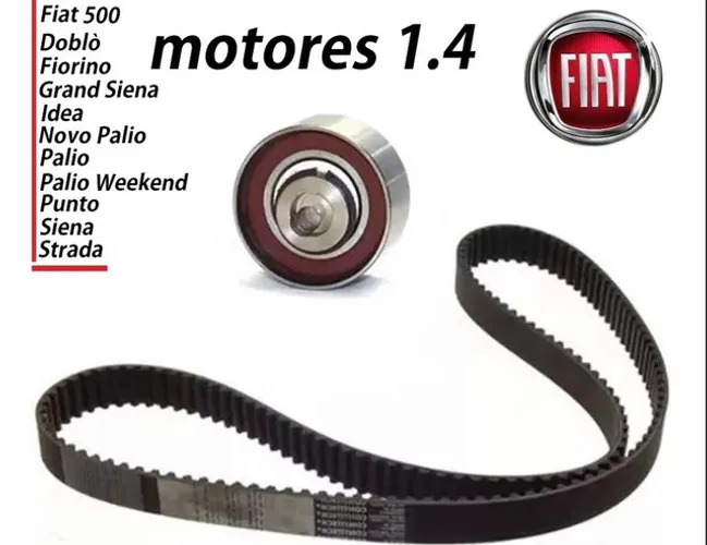 Kit Correia Dentada Tensor Punto Strada Grand Siena 1.4 8v