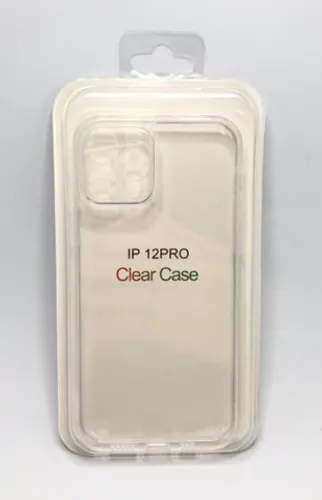 Capa Case de Silicone Transparente Para Iphone 12 Produto Novo na Embalagem
