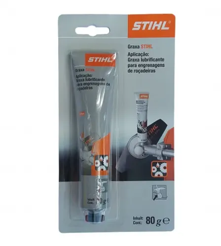 Graxa lubrificante para engrenagens de roçadeiras e motosserras Stihl
