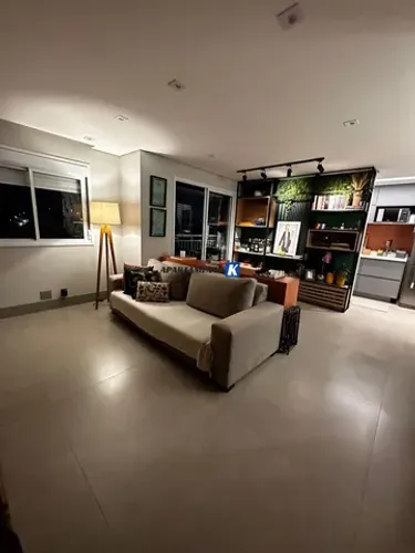 Apartamento MOBILIADO p/ Venda - 62m² - Planta original 2 dorms, 1 suíte, está com sala am
