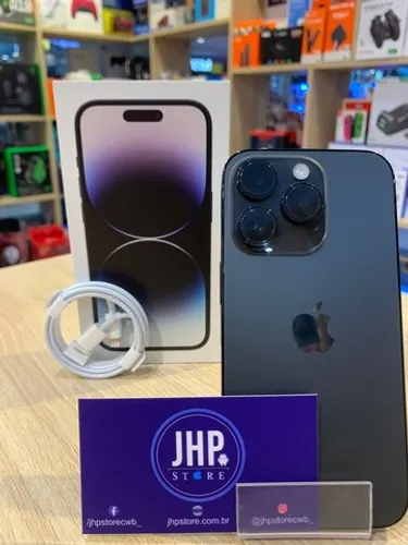 iPhone 14 Pro 256gb, Space Black || ate 12x sem juros || Loja Física